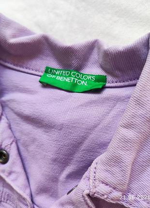 Джинсовий костюм united colors of benetton