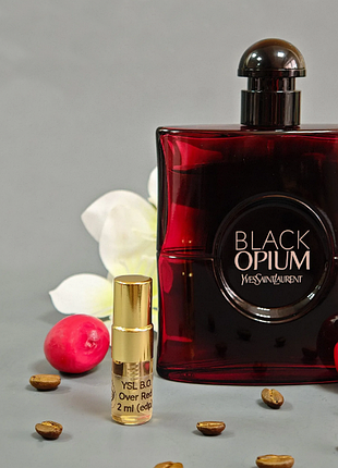 Розпив yves saint laurent black opium over red💥оригінал затест аромату