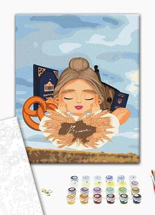 Картина за номерами "символи свободи ©лілі демачкович" bs53285l 48×60 см