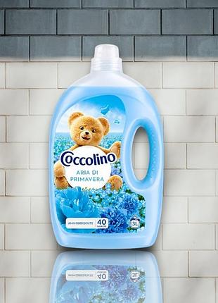Кондиціонер для білизни coccolino ammorbidente aria di primavera 40 пр 3 л