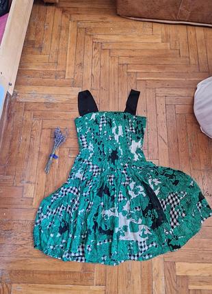 Шелковое платье diane von furstenberg оригинал шелк сарафан платье
