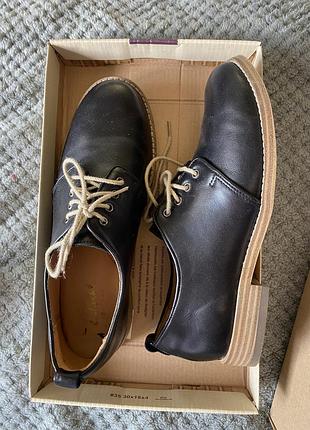 Напівчеревики жіночі clarks, шкіряні, 36 розмір