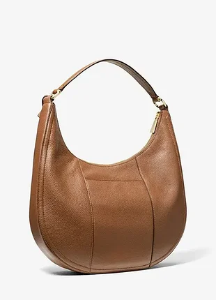 Сумка michael kors lydia large pebbled leather shoulder bag 5