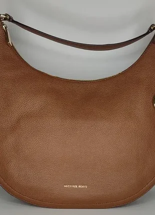 Сумка michael kors lydia large pebbled leather shoulder bag 9
