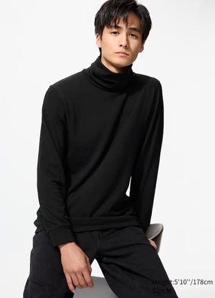 Ультратепла водолазка uniqlo heattech ultra warm мужской гольф оригинал