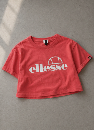 Футболка ellesse кроптоп вкорочена