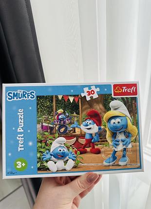 Пазл trefl the smurfs смурфет і смурфики 30 елементів