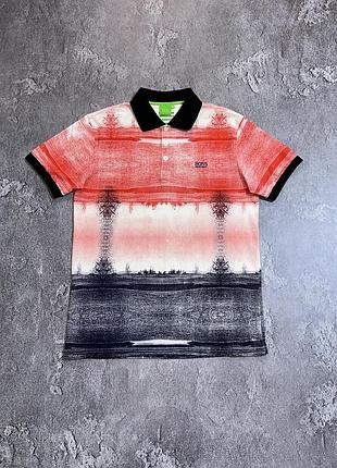Футболка поло hugo boss modern fit розмір m/l оригінал вінтажна чоловіча