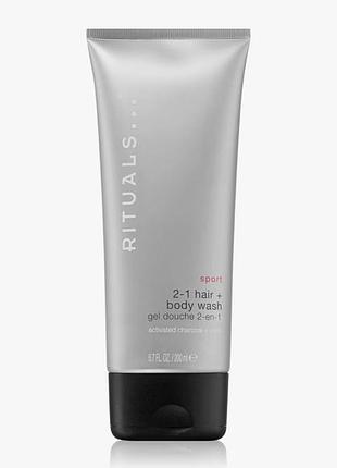 Гель-шампунь 2-в-1 rituals sport лосьйон rituals