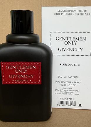 Givenchy gentlemen only absolute парфумована вода 100ml
