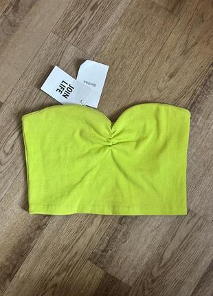 Кроп топ bershka новий