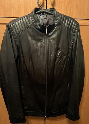 Шкіряна куртка philipp plein