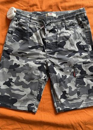 Шорти камуфляжні levi's на хлопчика, розмір m (8 років)