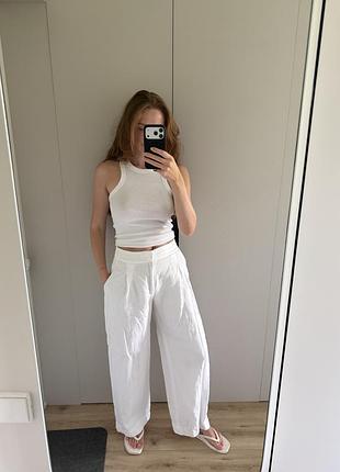 Продам лляні брюки zara