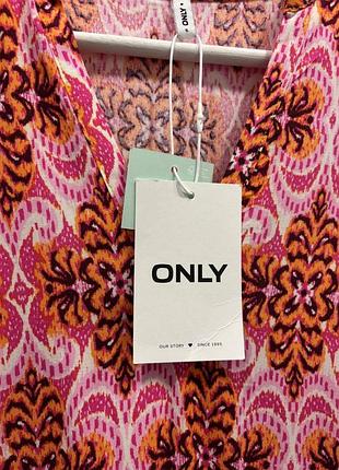 Новое вискозное мини платье only 10