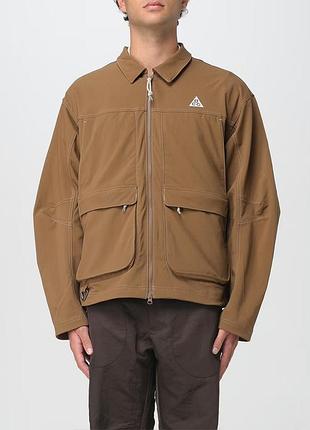 Оригінальна чоловіча куртка nike acg smith summit uv cargo jacket mosseood brown tech hiking hv0598-235 оригинальная мужская куртка карго outdoor y2k