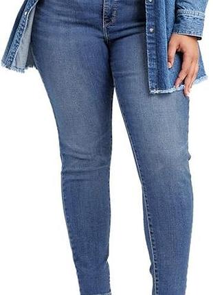 Женские джинсы levi's 310 shaping super skinny, размер 16w