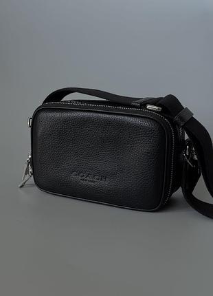 Чоловіча шкіряна сумка coach_100% original