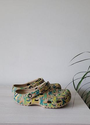 Кроксы шлепанцы оригинал crocs m5w7 гг.37