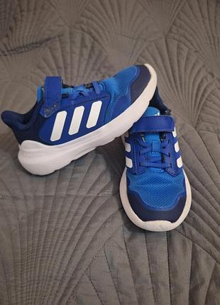Детские кроссовки tensaur run 2.0 kids adidas ie5989 33 синий (4067888409000)