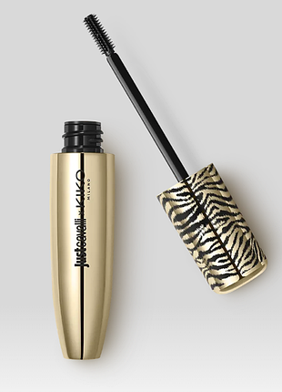Водостойкая тушь для ресниц just cavalli x kiko milano maxi-mod mascara rebel edition - 03 jaguar black (000039-03)