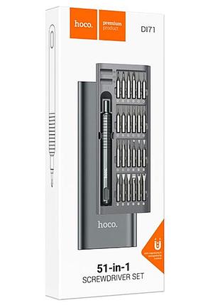 Набор отверток hoco di71 set 51in1 grey 2
