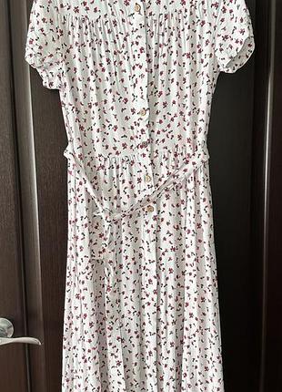 Довга сукня 👗 карманами , розмір l-xl