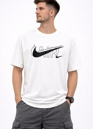 Футболка nike air чоловіча біла оригінал 100% бавовна cambodia
