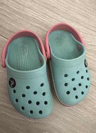 Клоги crocs c 8