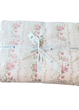 Постельное белье евро из мокрого хлопка l&m home textiles print 4 21481 200х230 см