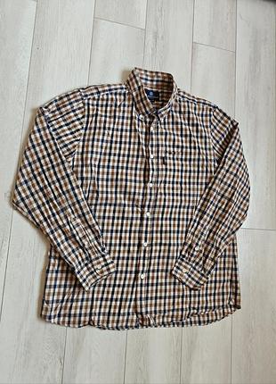 Aquascutum сорочка чоловіча рубашка