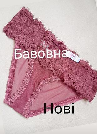 Трусики сливового цвета