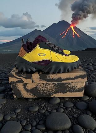 Оригінальні кросівки oakley factory team x brain dead chop saw yellow оригинальные кроссовки трекинговые аутдор трекінгові gorpcore y2k hiking outdoor
