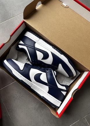 Оригінальні чоловічі кросівки nike dunk low retro midnight navy hf5441-107 оригинальные мужские кроссовки air force max jordan flight