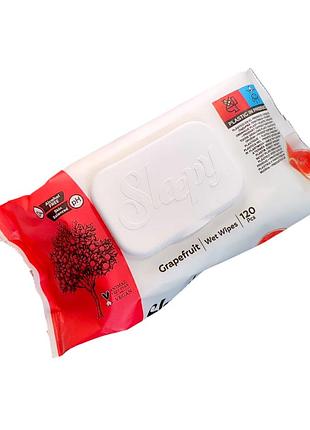 Серветки вологі sleepy цитрусовий сад 120 шт.