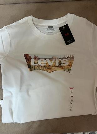 Футболка трикотаж хлопок levi’s