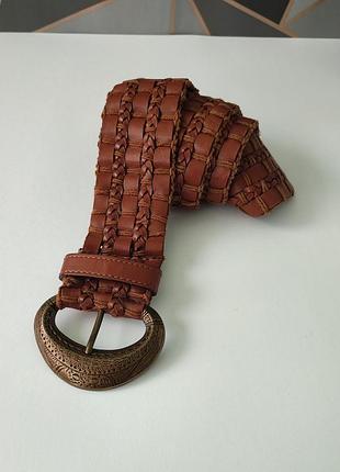 Кожаный женский ремень