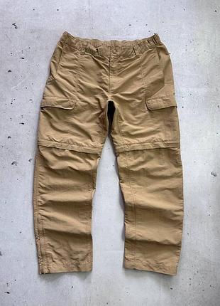The north face convertible cargo pants men’s xl zip off hiking trousers чоловічі трекінгові штани тнф оригінал