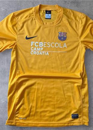 🏆 футбольна джерсі nike fc barcelona escola оригінал