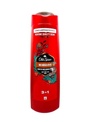 Гель-шампунь old spice 2 в 1 беарглів 400 мл. 3869