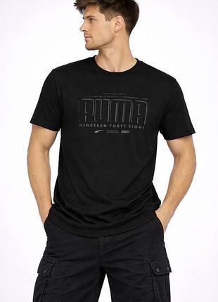 Чоловіча якісна футболка puma, яка повністю відповідає співвідношенню ціни та якості.