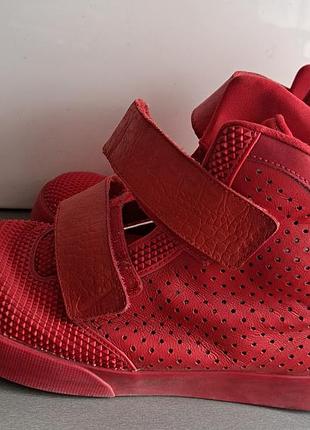 Кросівки високі чоловічі спортивні  nike flystepper 2k3 prm червоного кольору, розмір 11 - наш 46