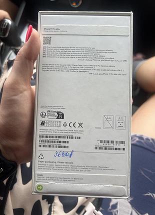 Iphone 17 pro max silver 4