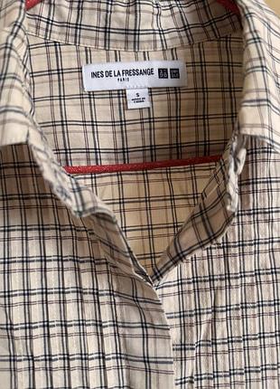 Сорочка uniqlo з колаборації ines de la fressange