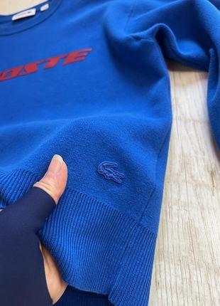 Яскравий светр кофта lacoste 5