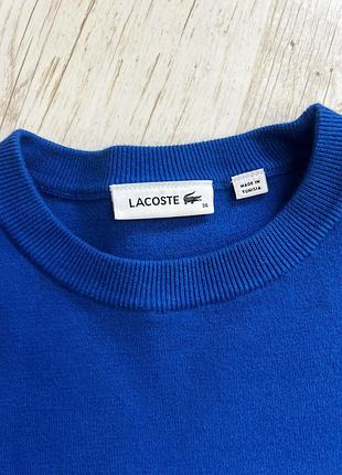 Яскравий светр кофта lacoste 8