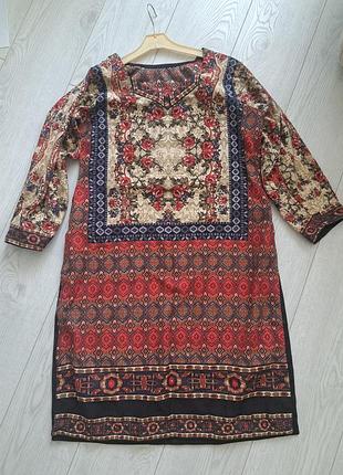 Платье сари рм туника вышиванка