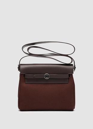 Сумка herbag zip 20 шоколад люкс качество