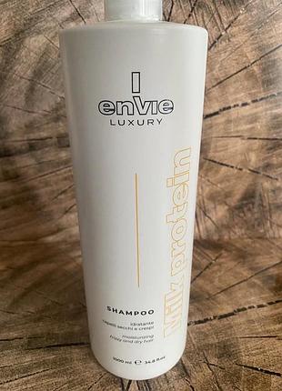 Шампунь з молочними протеїнами envie milk protein luxury 1000 мл