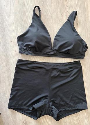 Чорний купальник primark